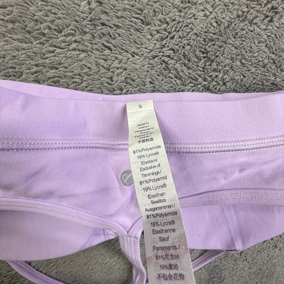 CRZ YOGA Fitness Workout Yoga Bra NEW Strappy Sports Bra Size S Lilac Padded - Picture 3 of 6